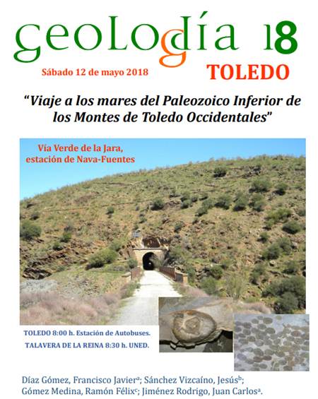 Viaje a los mares del Paleozoico Inferior de los Montes de Toledo Occidentales