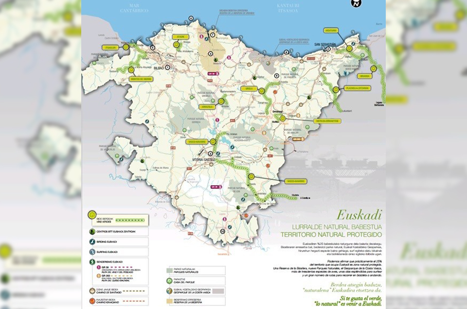 Plan para el verano: Vas Verdes de Euskadi